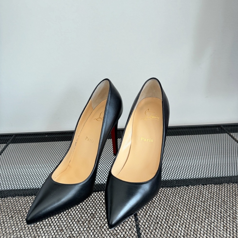 Christian Louboutin Black Kate Heels